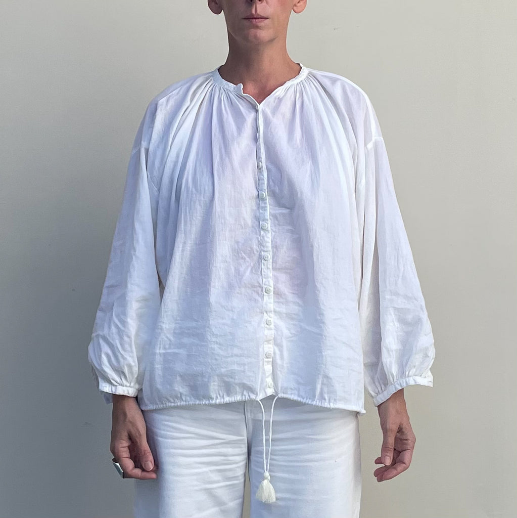 Sarakiniko Blouse Ecru