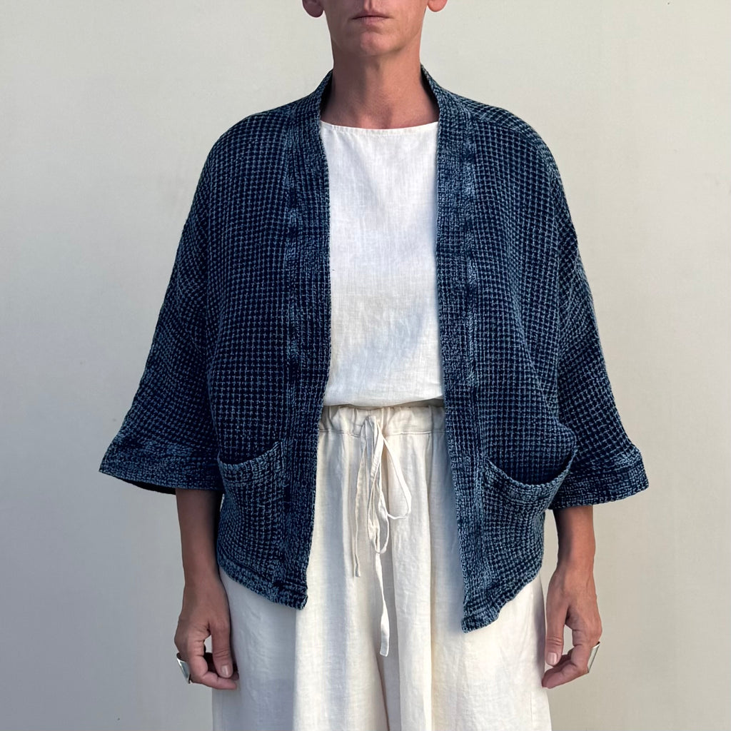 Batwing Denim Kimono