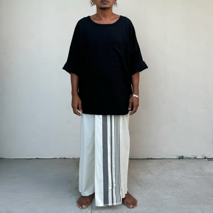Sarong Natural Stripes
