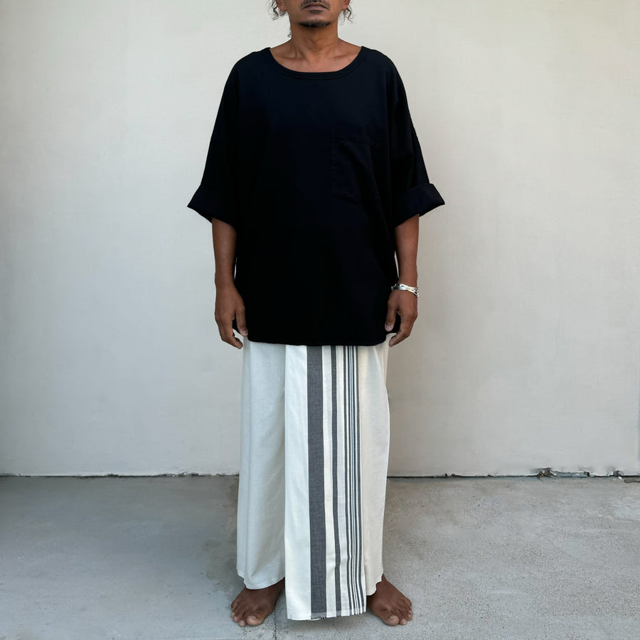 Sarong Natural Stripes