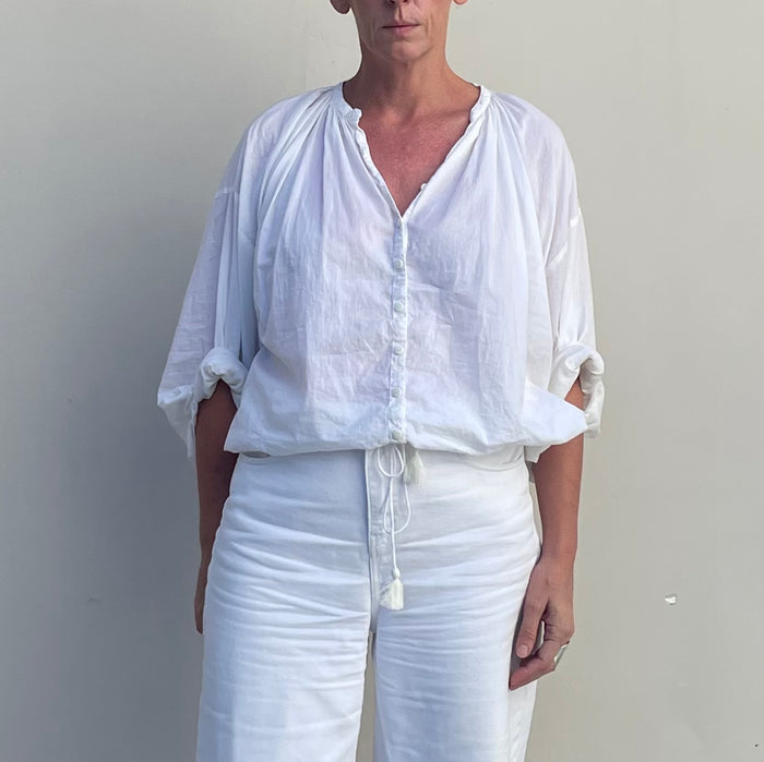 Sarakiniko Blouse Ecru