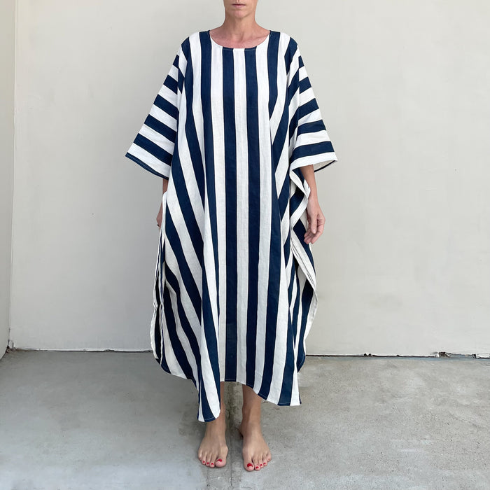 Mawella Indigo Wide Stripes