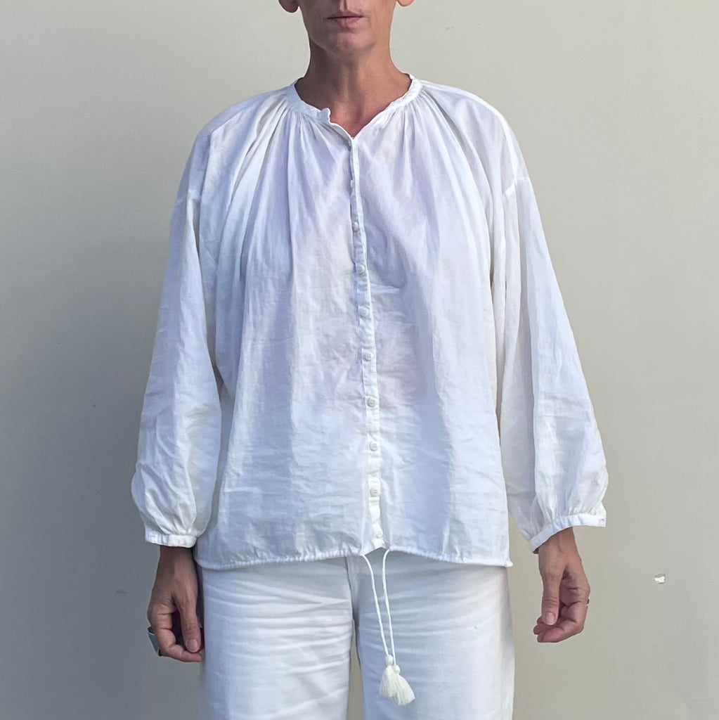 Sarakiniko Blouse Ecru