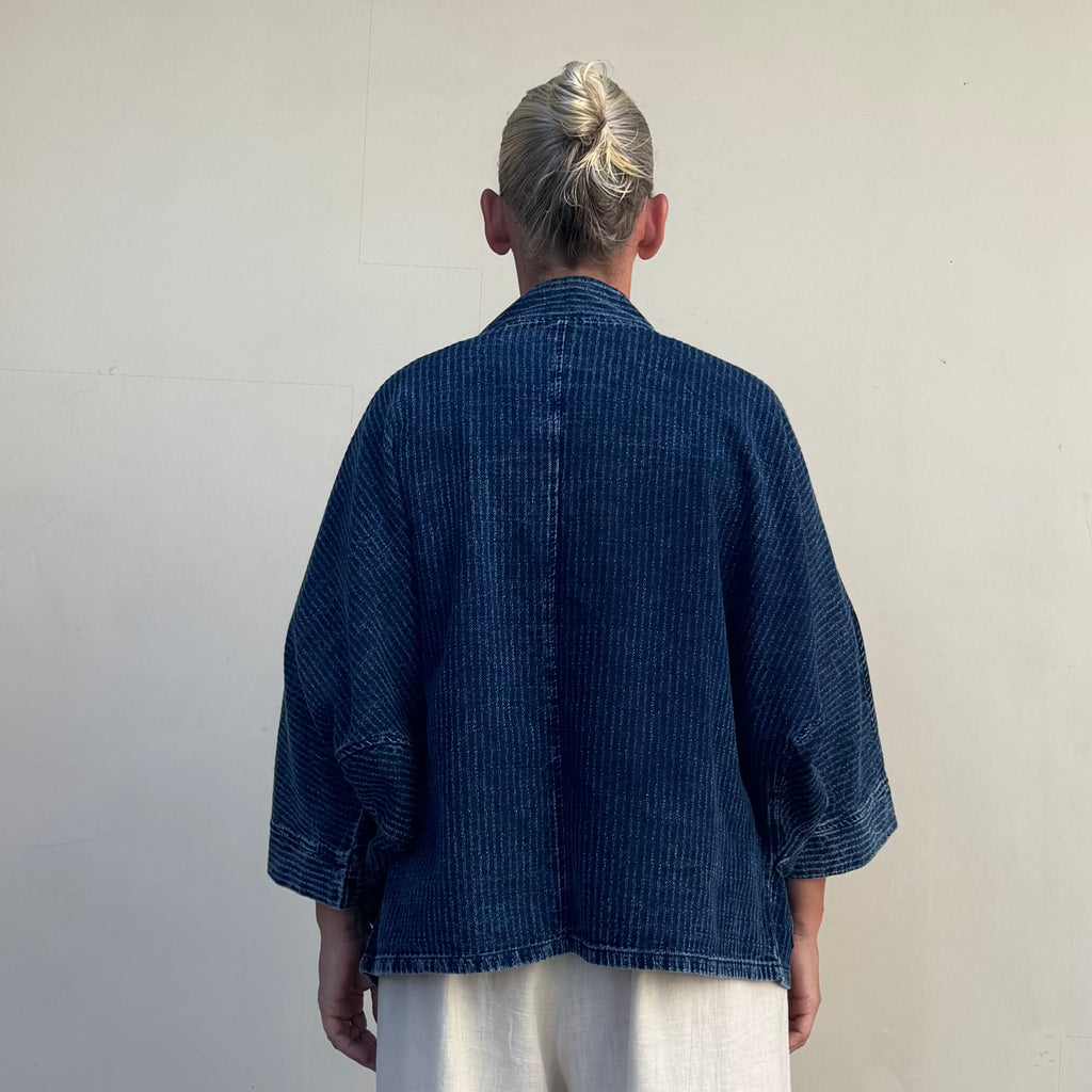 Batwing Denim Kimono
