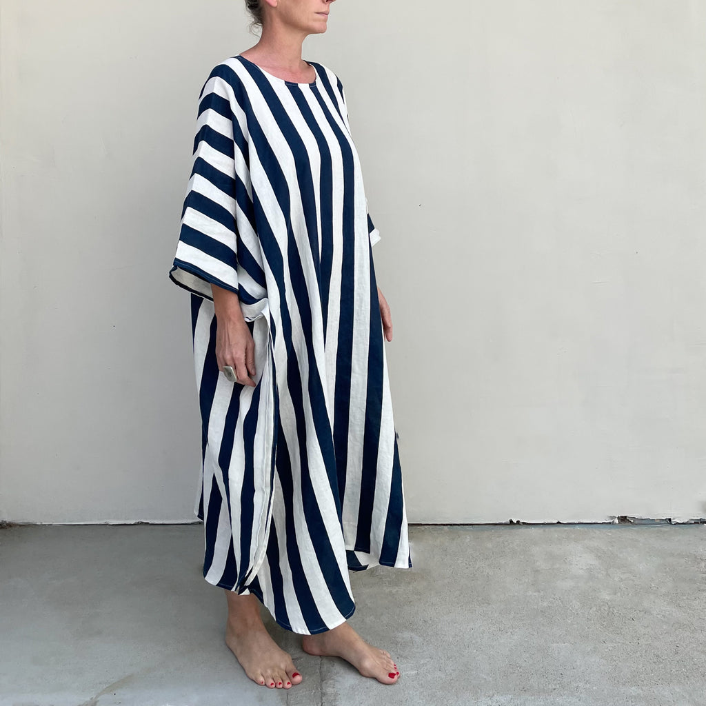 Mawella Indigo Wide Stripes