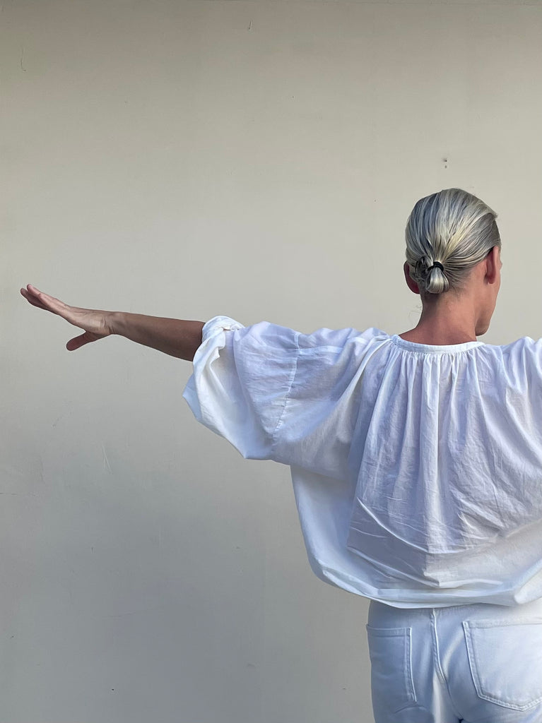Sarakiniko Blouse Ecru