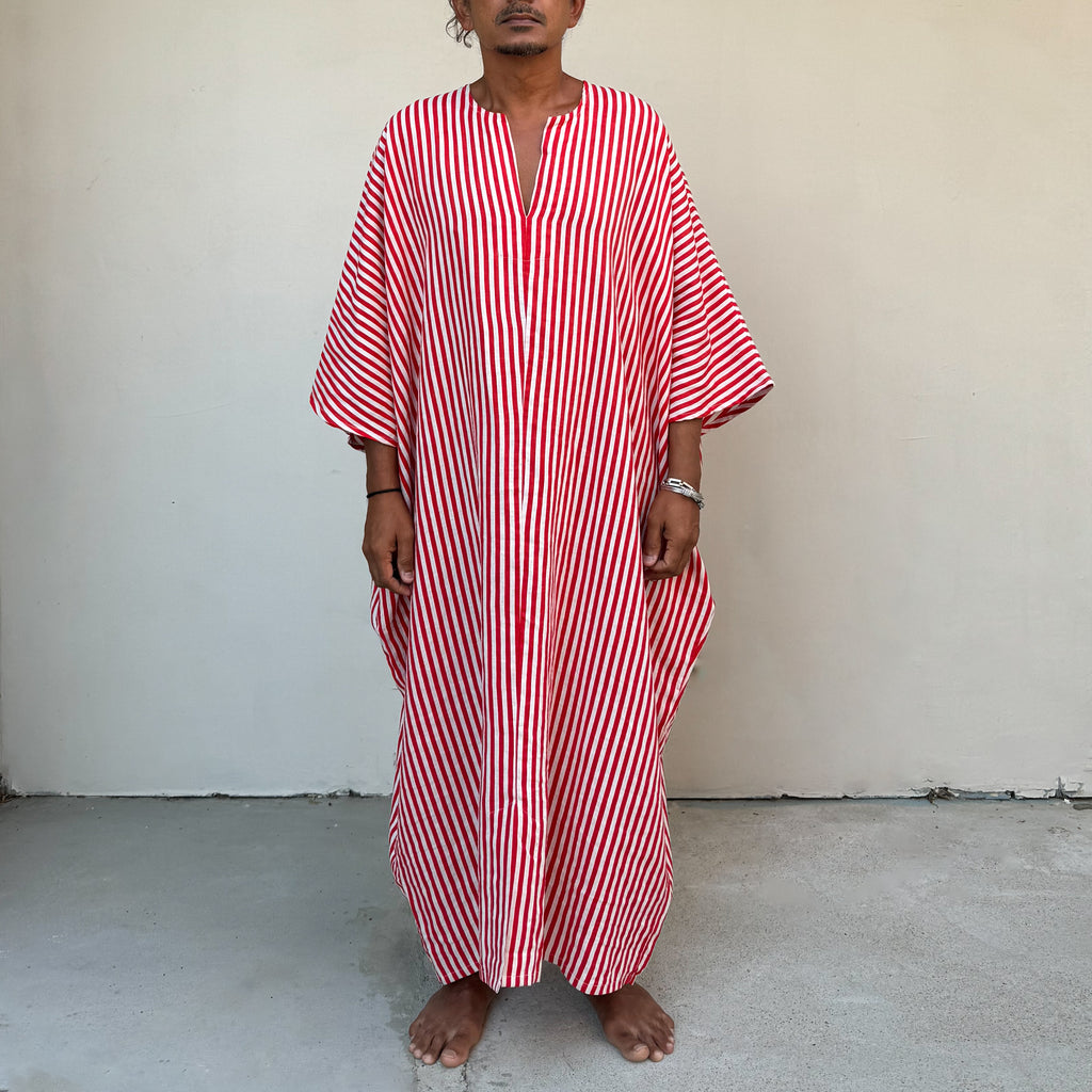 Kabak Kaftan Red Stripe