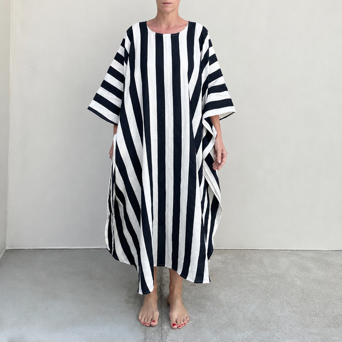 Mawella Indigo Wide Stripes