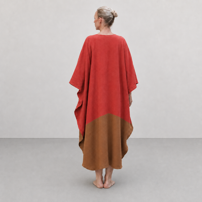 Mawella Two Tone Tomato Red Brown