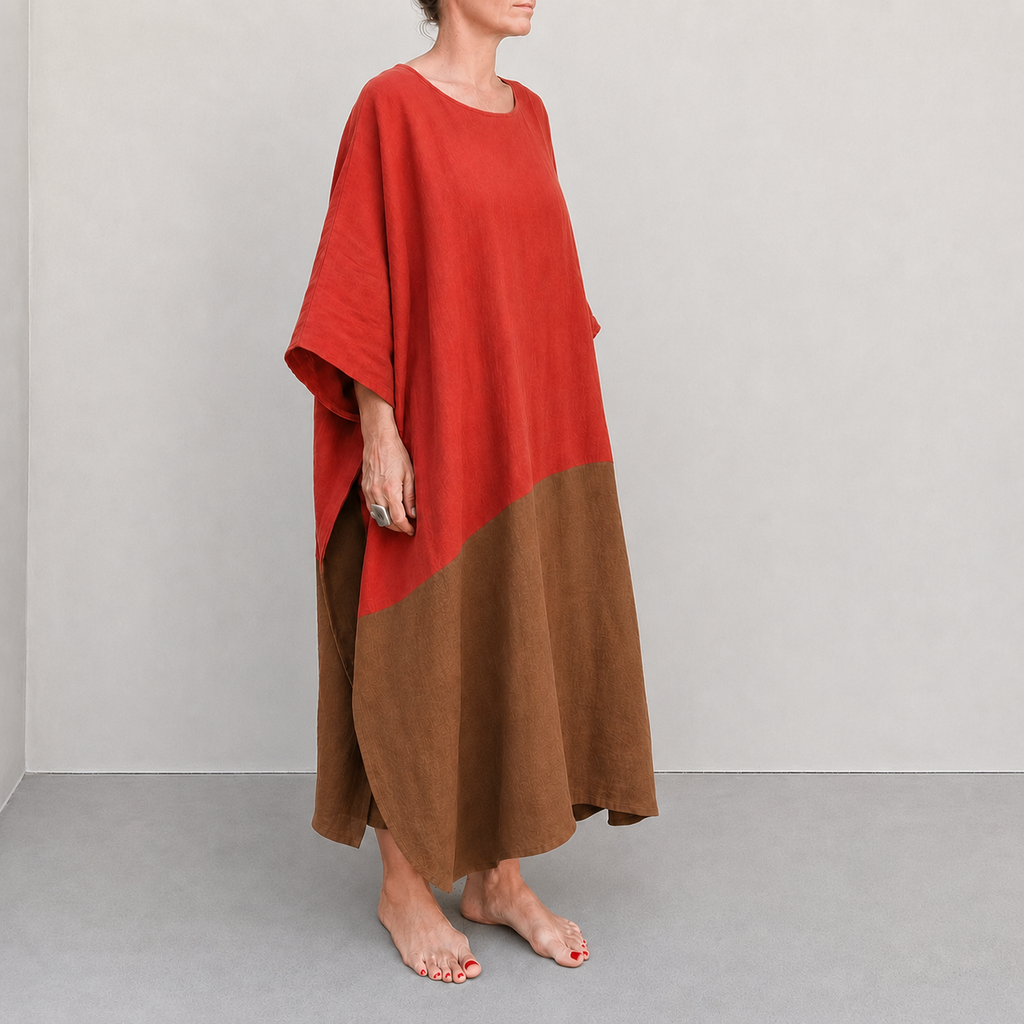 Mawella Two Tone Tomato Red Brown