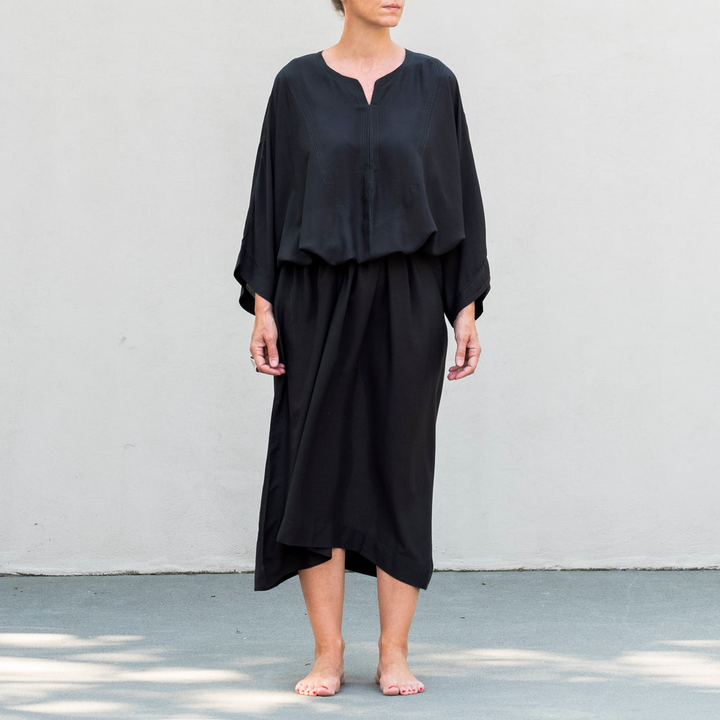 Fez Kaftan Black