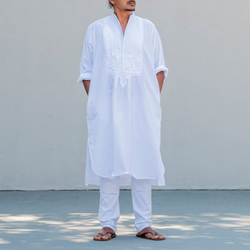 Montbéliard Shirt Pleats White