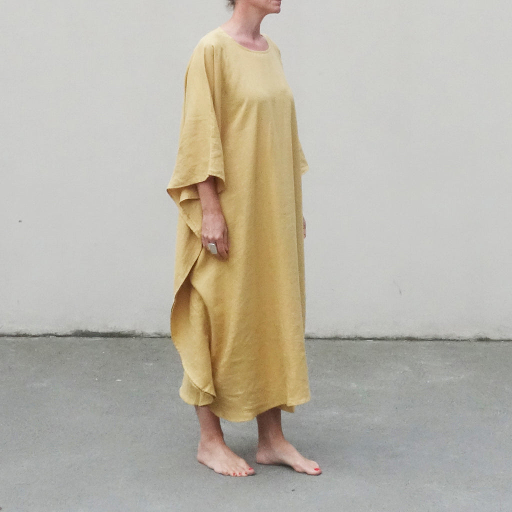 Mawella Kaftan Custard