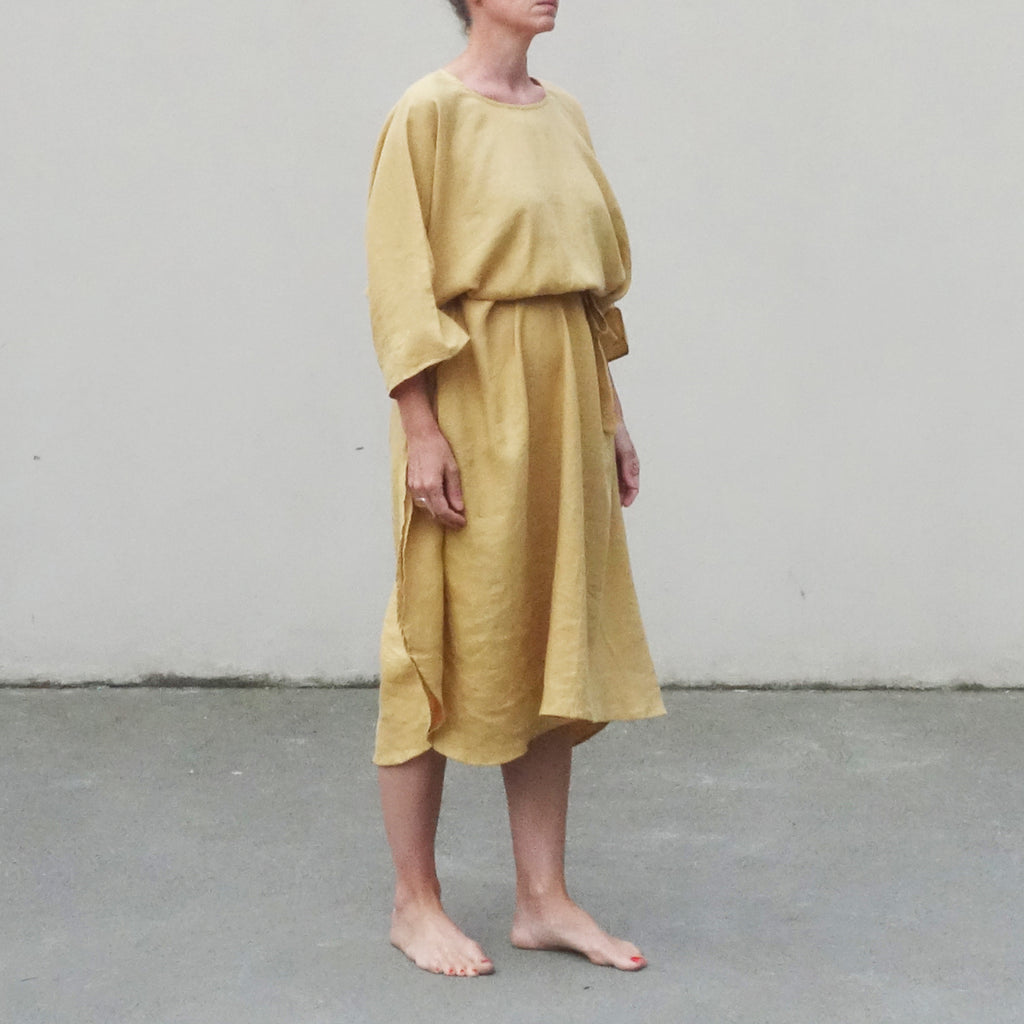 Mawella Kaftan Custard