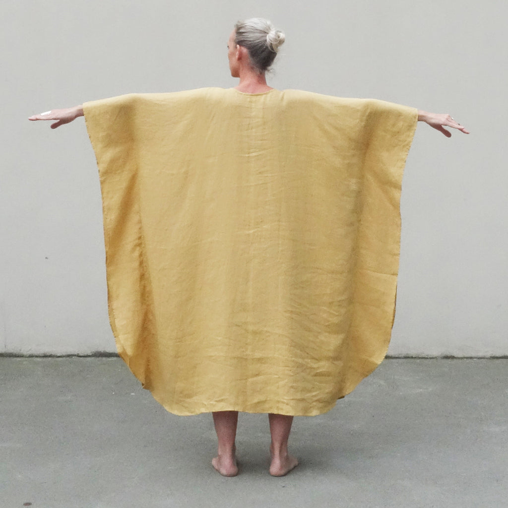 Mawella Kaftan Custard