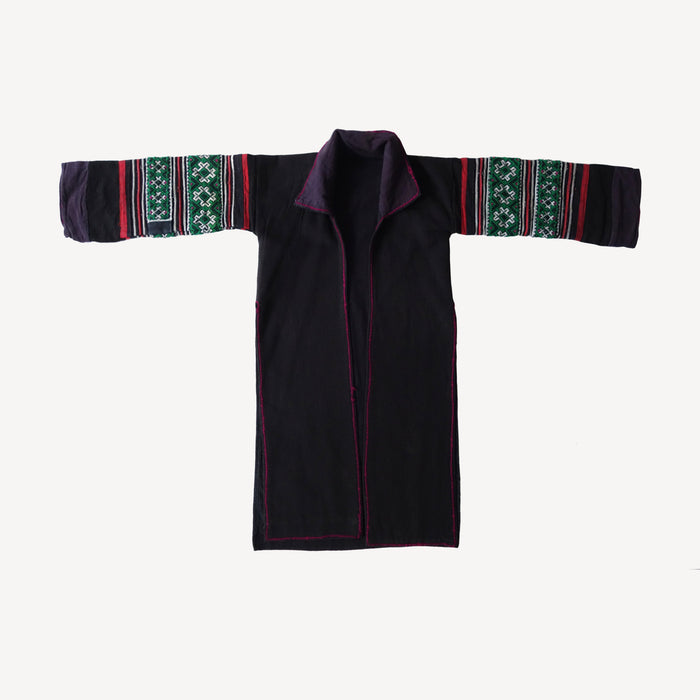 Black Hmong tribe tunic (kids 3/4T)