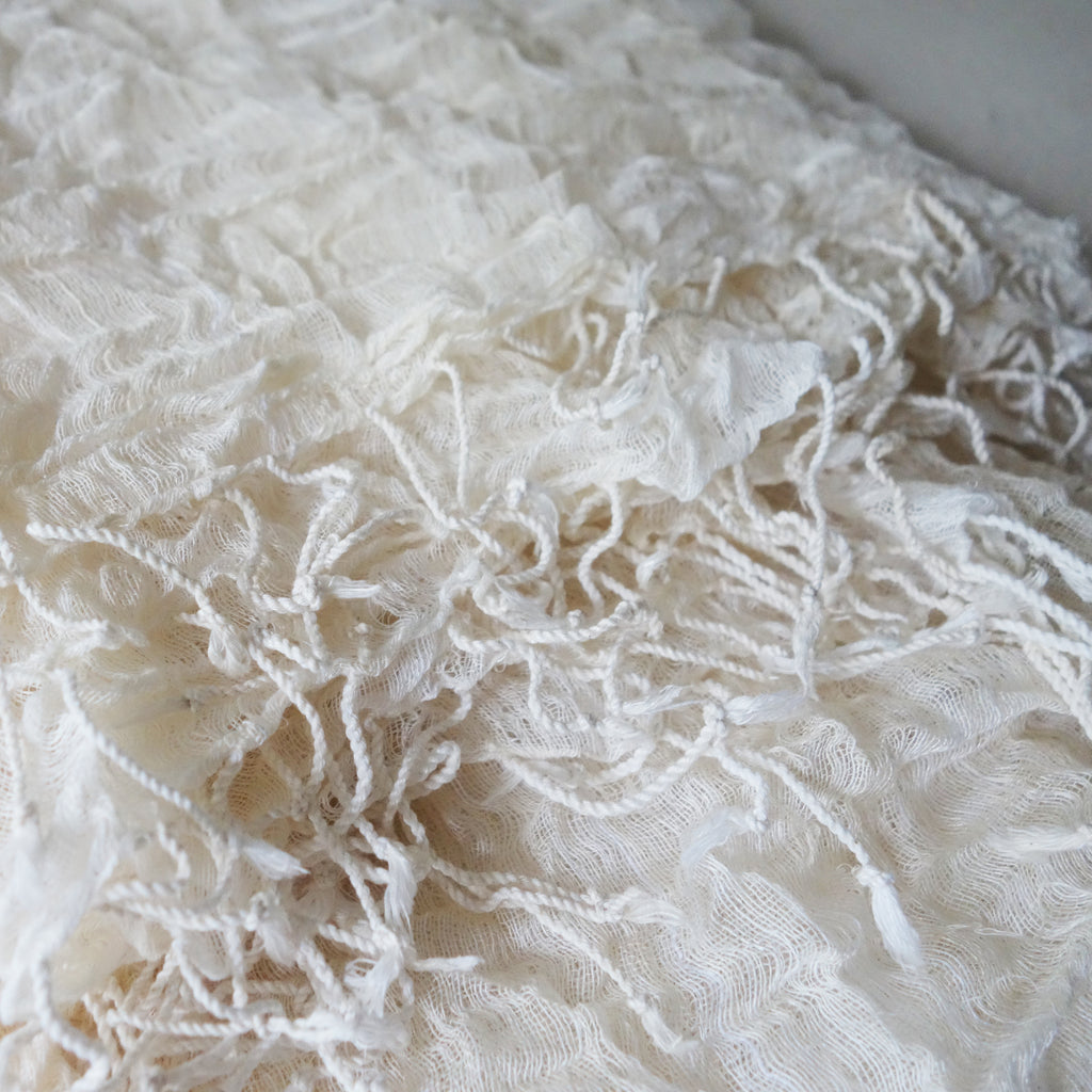 Cotton gauze scarf