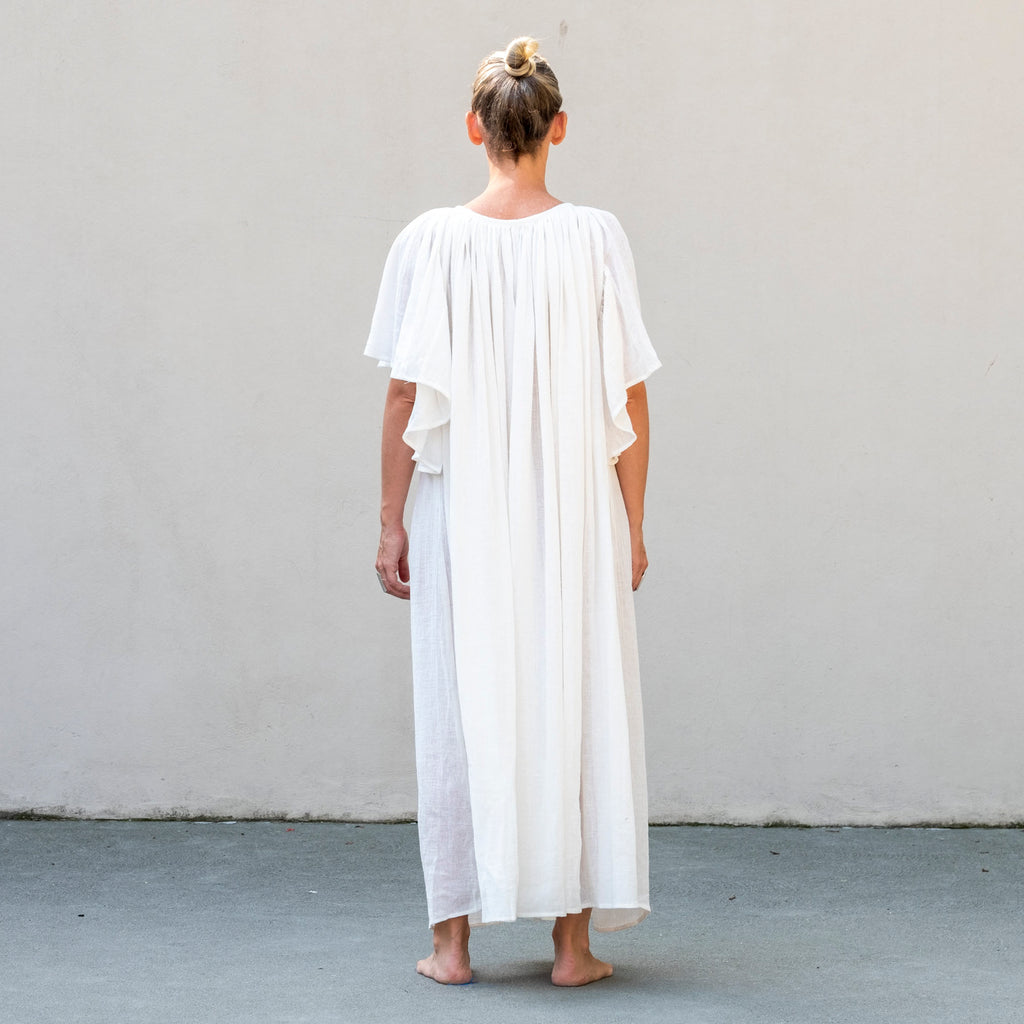 Flores Kaftan Cream