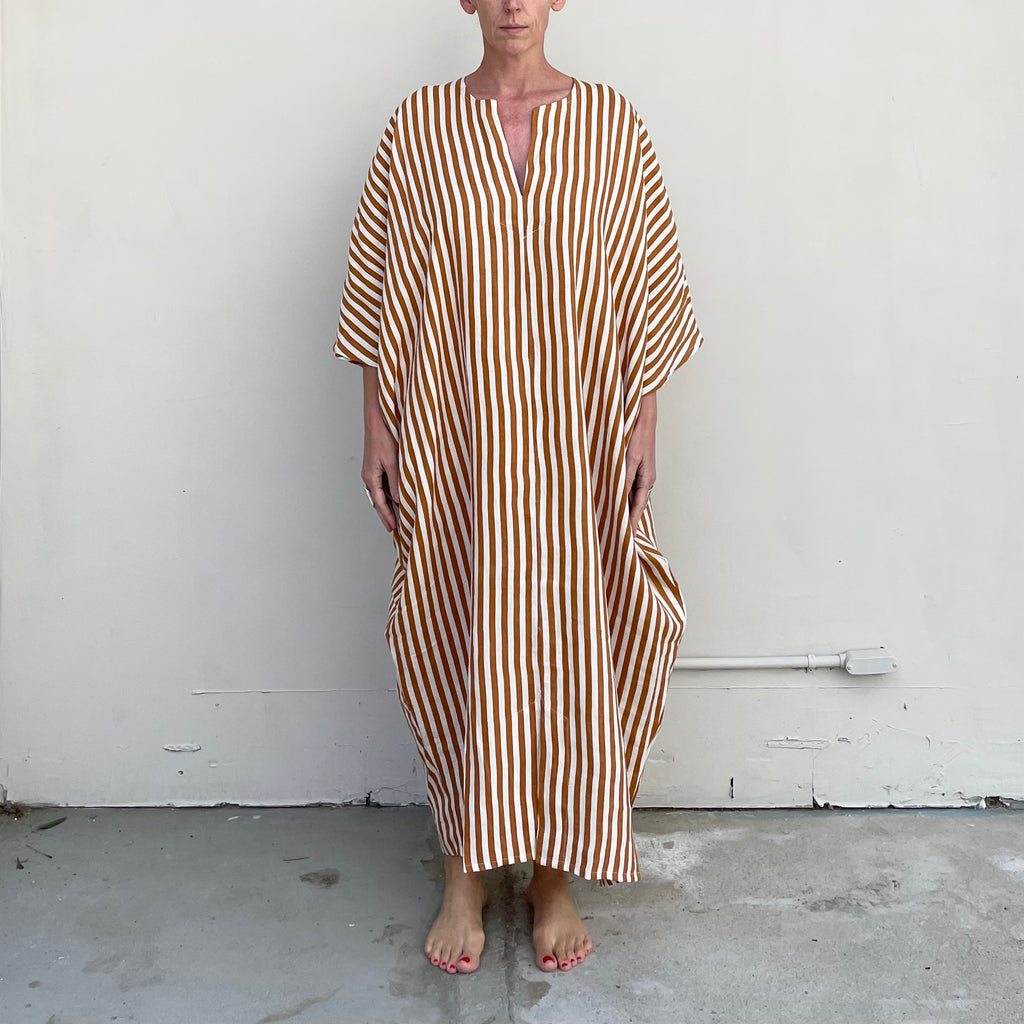 Kabak Kaftan Marmelade Stripe