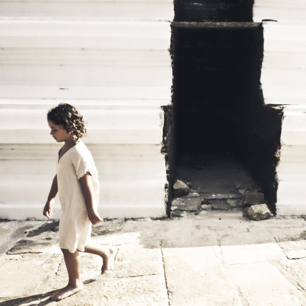 Kids Kaftan White