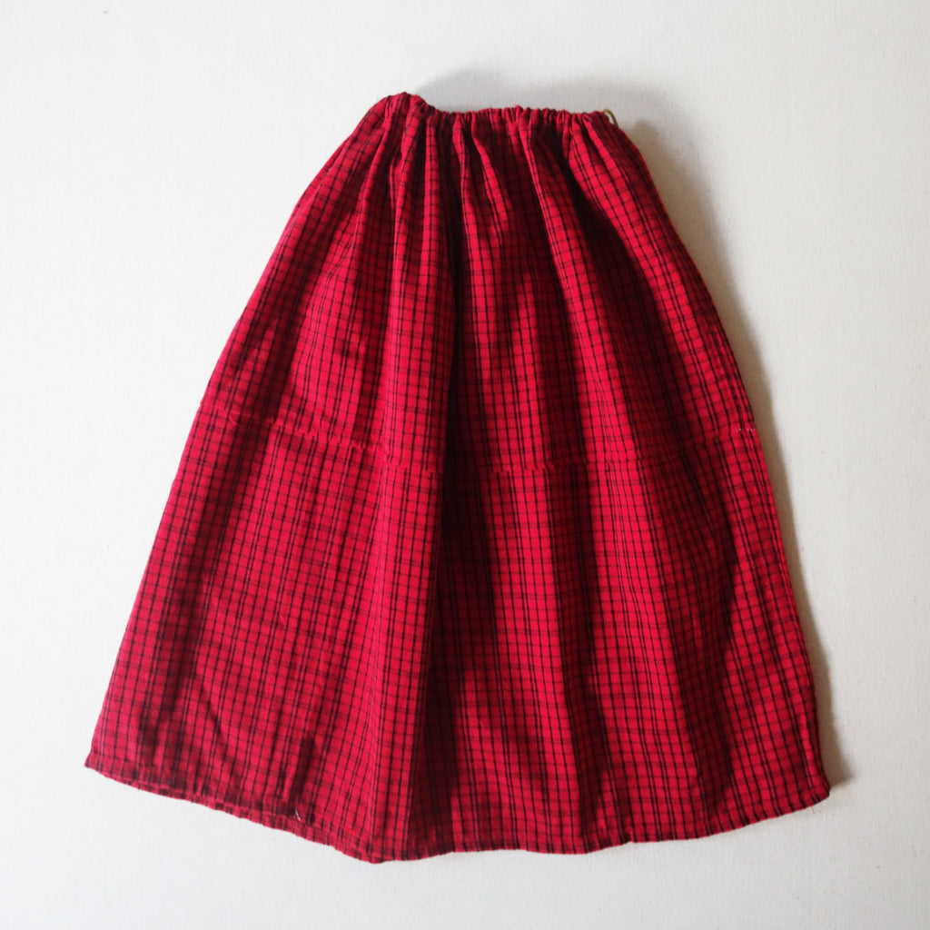 Red Guatemalan Skirt (6-8Y)