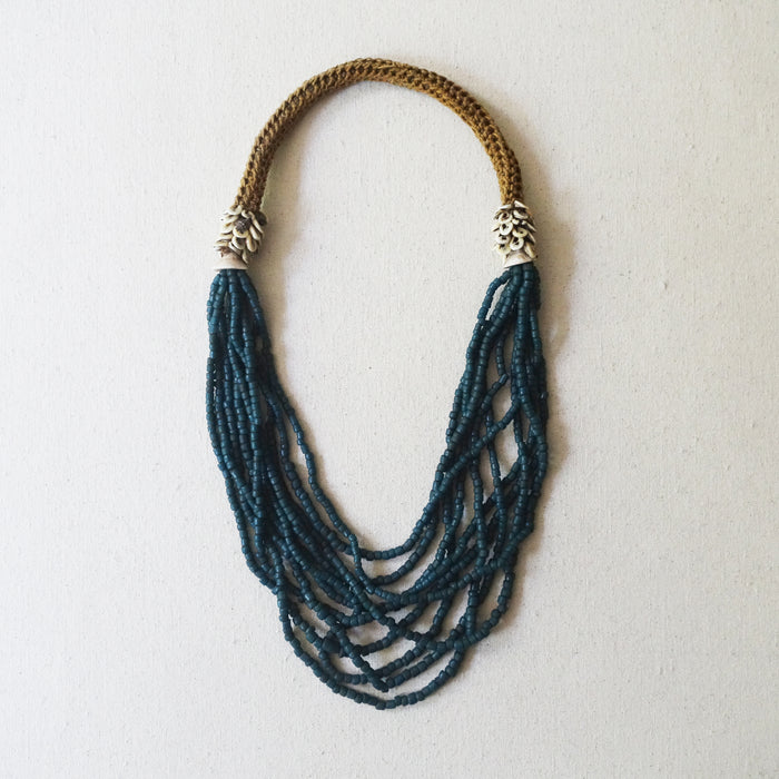 Beaded Necklace - Teal
